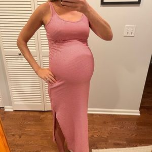 Gap Maternity, Summer, dress, red and white, stripes, extra small